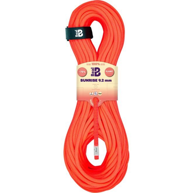 Beal Sunrise 9.2 mm Unicore Dry Cover corde d'escalade
