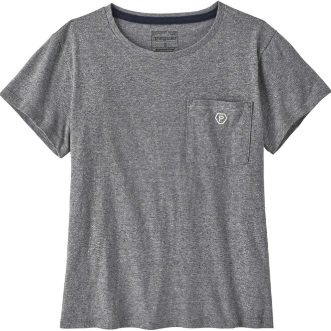 Patagonia W's Clean Climb Bloom Pocket Responsibili-Tee t-shirt femme