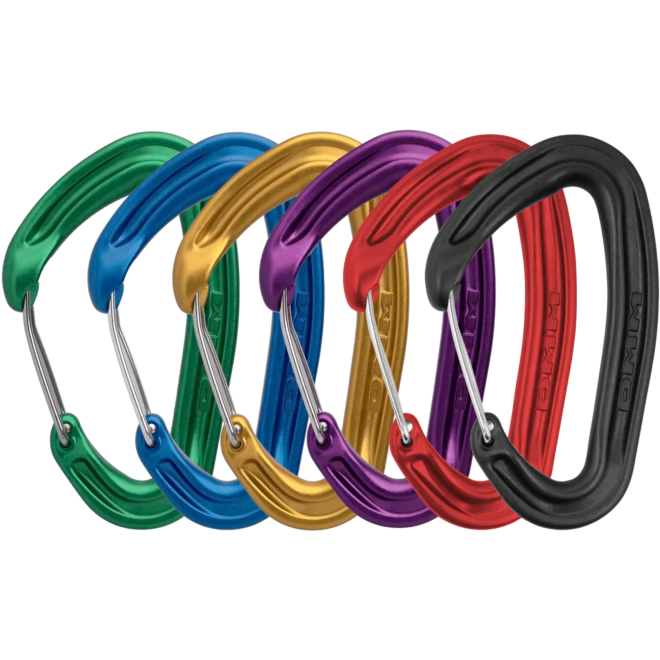 DMM Alpha Wire Colour 6 Pack set mousquetons d'escalade