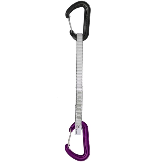 DMM Wisp Quickdraw Purple mousqueton mousqueton d'escalade