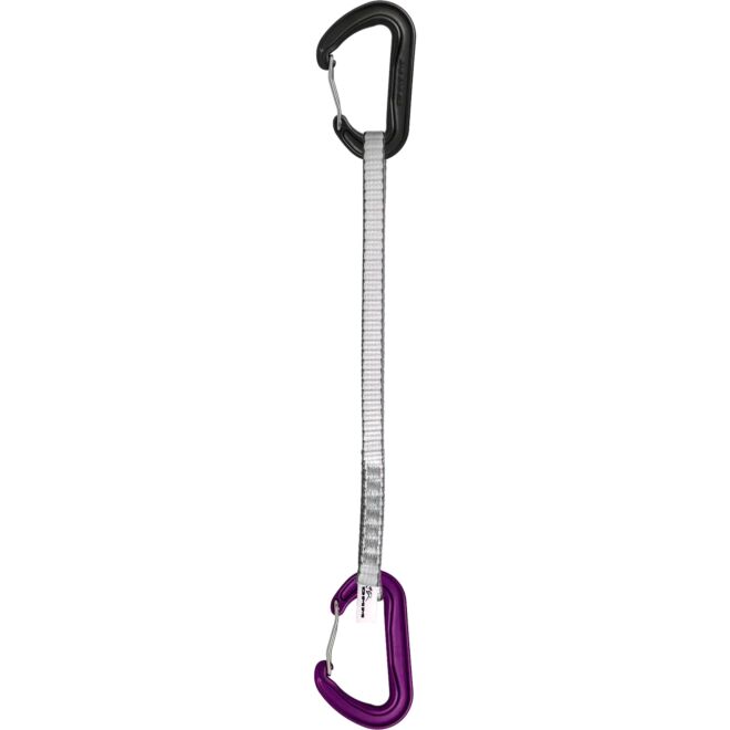DMM Wisp Quickdraw Purple mousqueton mousqueton d'escalade