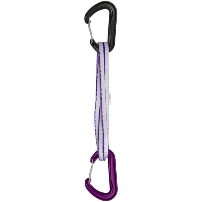 DMM Wisp Quickdraw Purple mousqueton mousqueton d'escalade