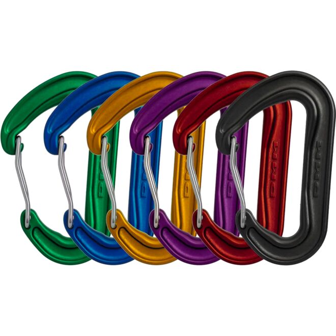 DMM Wisp Colour Pack 6 set mousquetons d'escalade