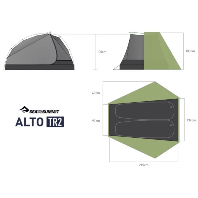 Sea To Summit Alto TR2 tente de trekking