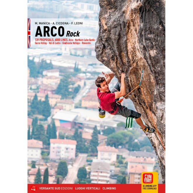 Versante Sud Arco Rock climbing guide version anglaise