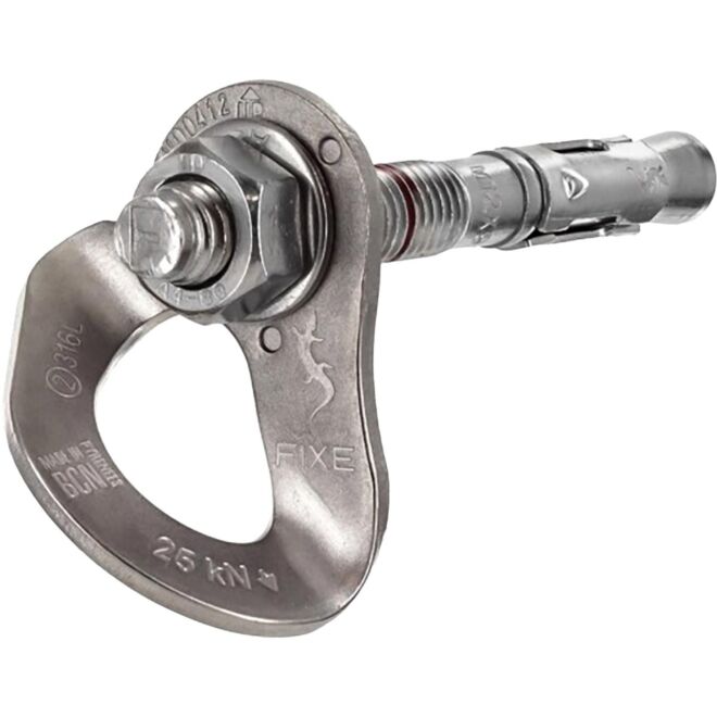 Fixe 316L Expansion Bolt Ø12x90 mm + pack Hanger expansion bolt + plate
