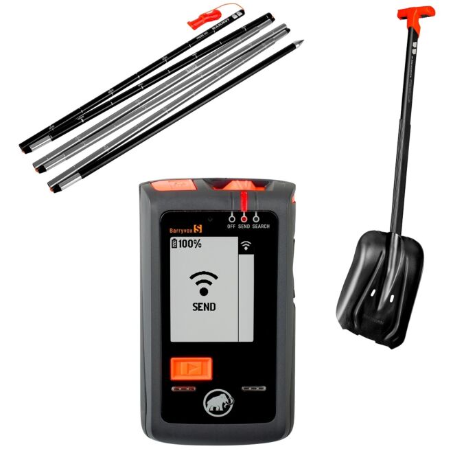 Mammut Barryvox S Package kit ARVA pelle sonde