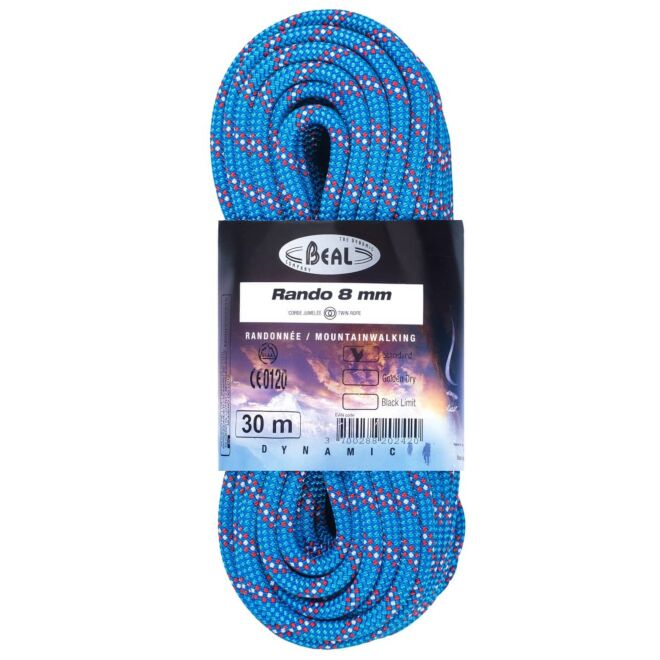 Beal Rando 8 mm classic corde jumelée escalade