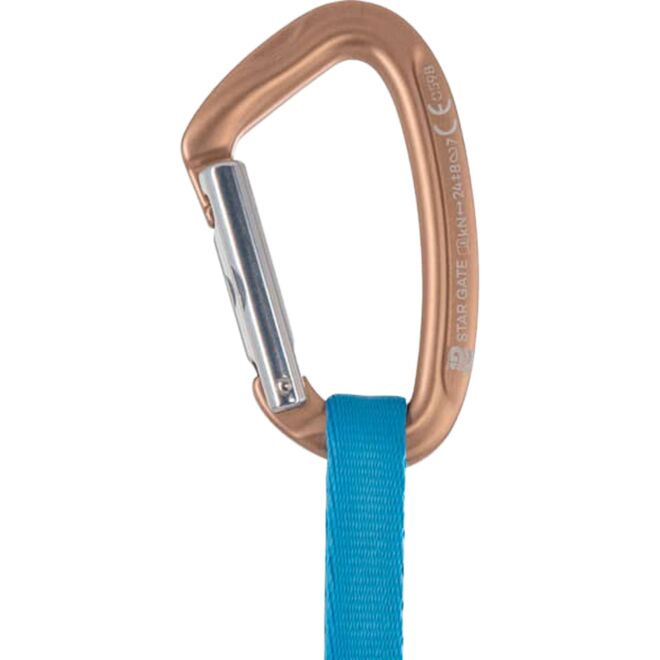 Beal Zest Matt Blue mousqueton d'escalade