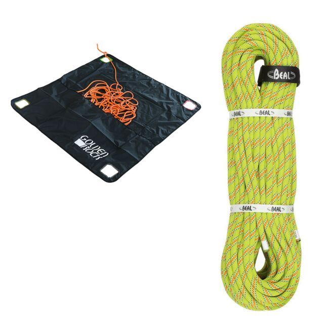 Oliunìd Kit Tuono 9.4 mm + tarp de transport de corde Golden Rock