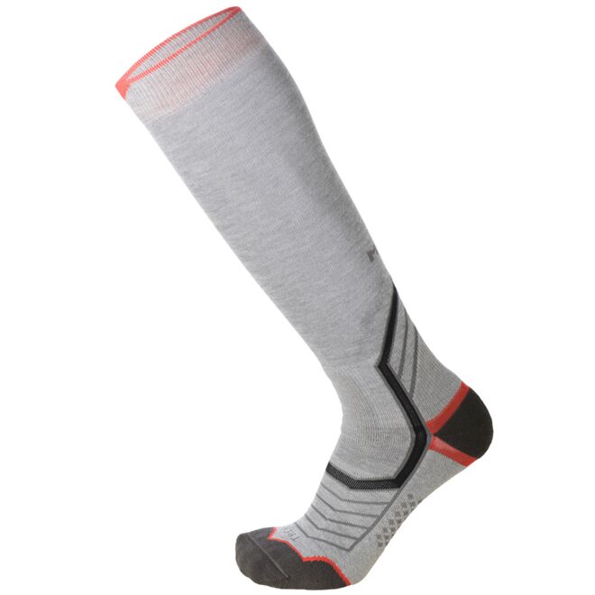 Mico Calza Trekking Lunga Argento X-Static Medium Weight chaussettes de trekking