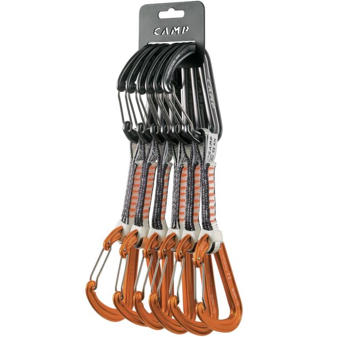 CAMP Set 6 Photon Wire Express KS Dyneema 6 pack dégaines d'escalade