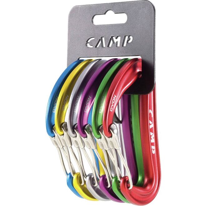 CAMP Rack Pack Dyon set 6 mousquetons d'escalade