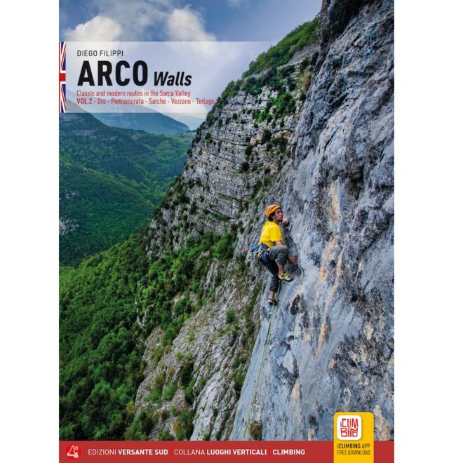 Versante Sud Arco Walls Vol. 2 guide d'escalade en anglais