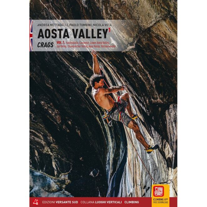 Versante Sud Aosta Valley Crags guide d'escalade version anglaise