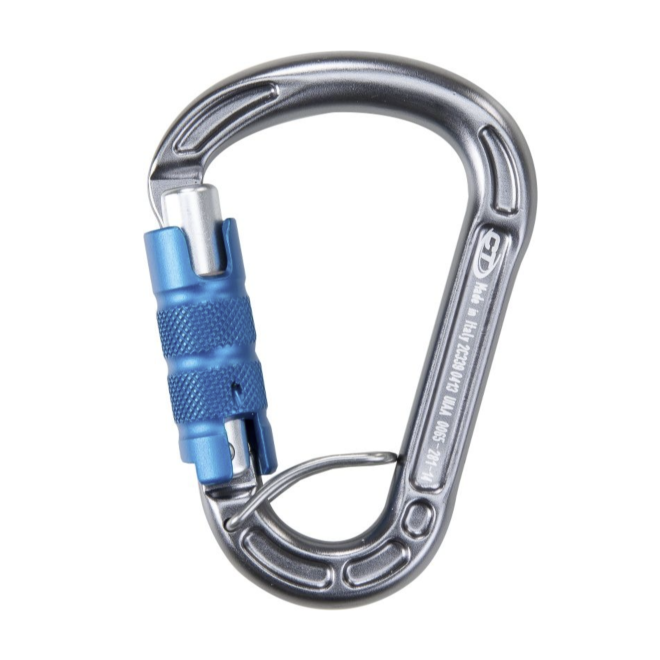 Petzl Neox assureur avec blocage assisté et mousqueton d'escalade