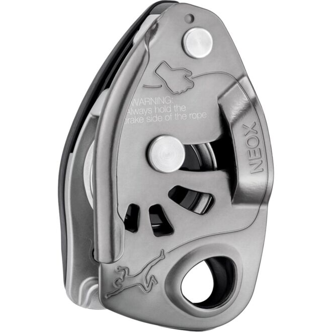 Petzl Neox assureur avec blocage assisté et mousqueton d'escalade