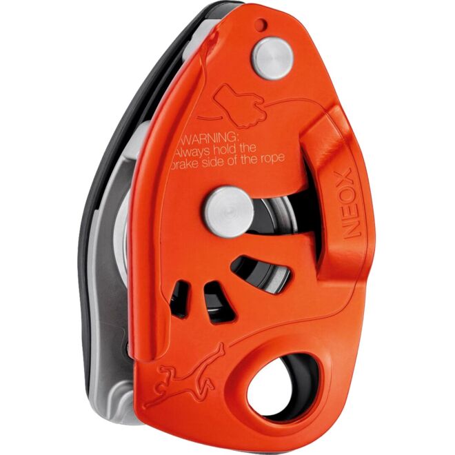 Petzl Neox assureur avec blocage assisté et mousqueton d'escalade