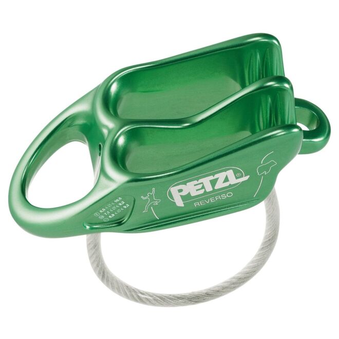 Petzl Reverso assureur à secchiello escalade