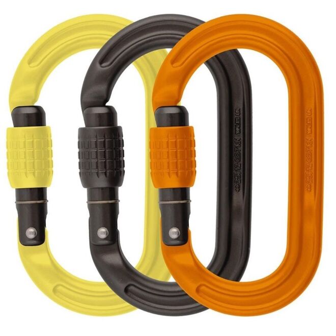 DMM Ultra O Screwgate Colour 3 Pack mousqueton à vis escalade
