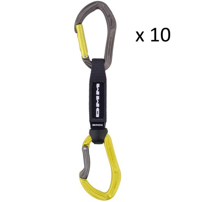 DMM Alpha Sport 10-Pack mousquetons d'escalade