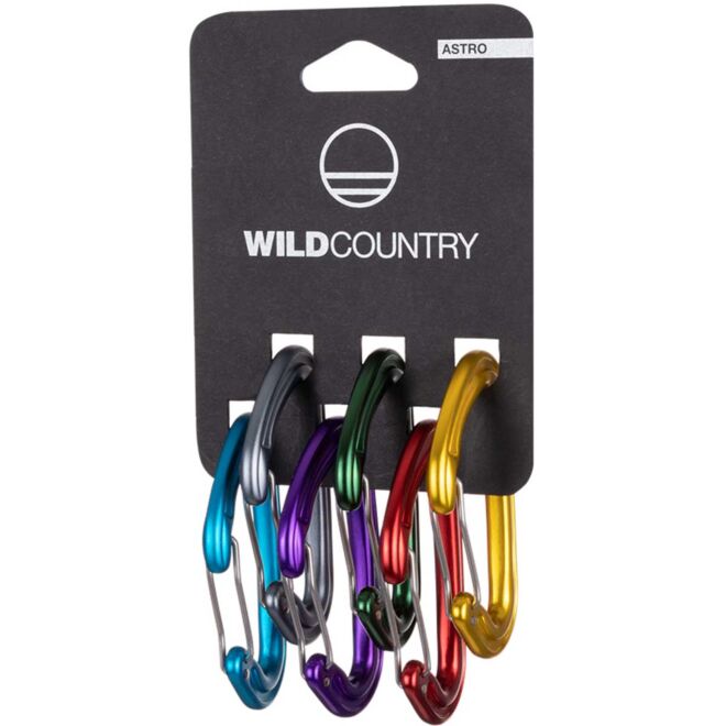 Wild Country Astro Rack 6-Pack mousquetons d'escalade