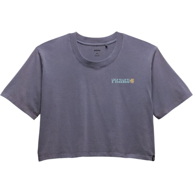 Prana Everyday Good Vibes Crop t-shirt femme