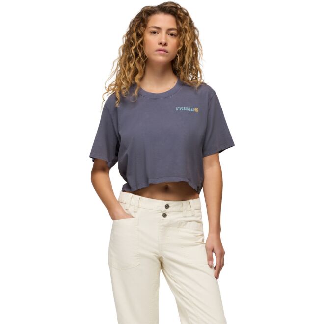 Prana Everyday Good Vibes Crop t-shirt femme