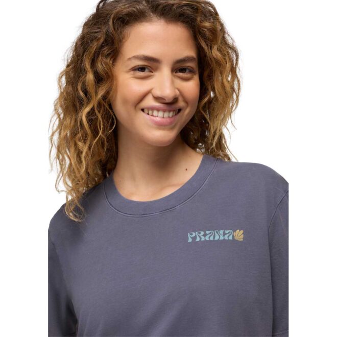 Prana Everyday Good Vibes Crop t-shirt femme