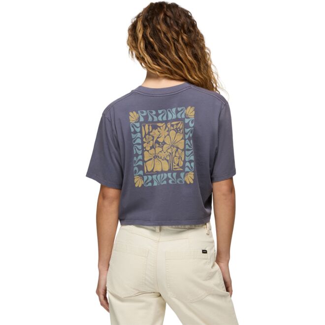 Prana Everyday Good Vibes Crop t-shirt femme