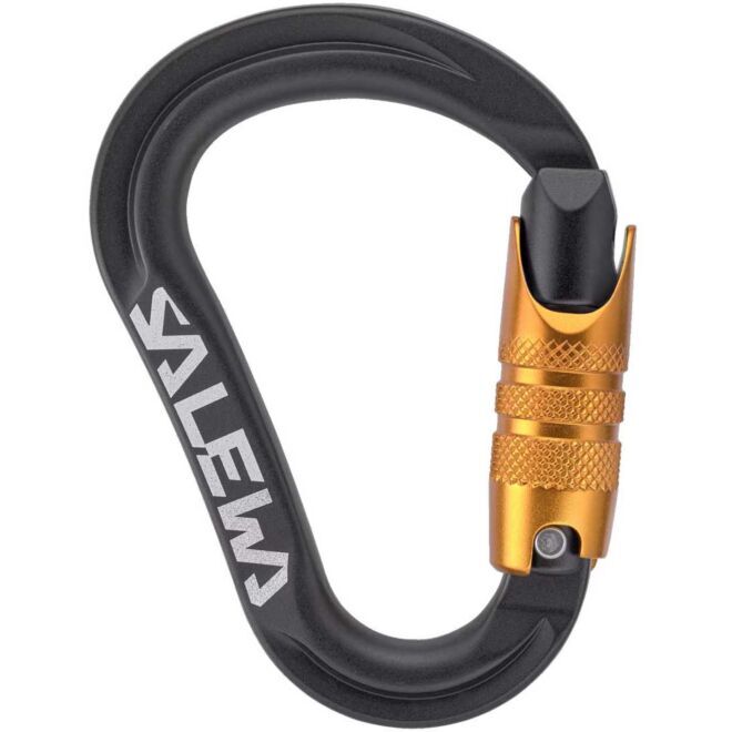 SALEWA Ortles HMS C.3 S mousqueton d'escalade triple mouvement