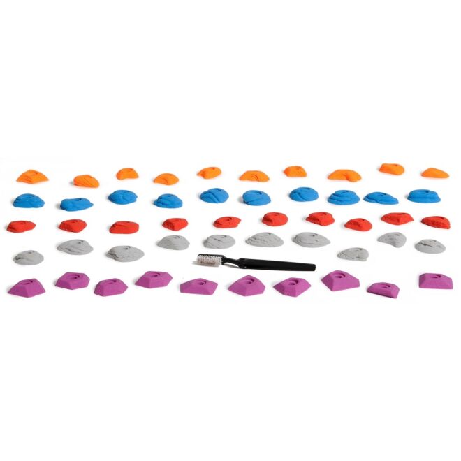 Volx Holds LIGNE PRISM Footswitch 50 prises d'escalade