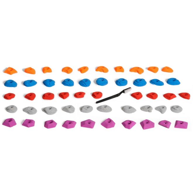 Volx Holds LIGNE PRISM Footswitch 50 prises d'escalade