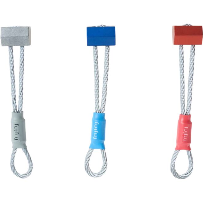 Fujfuj Hex Keychains porte-clés écrous escalade