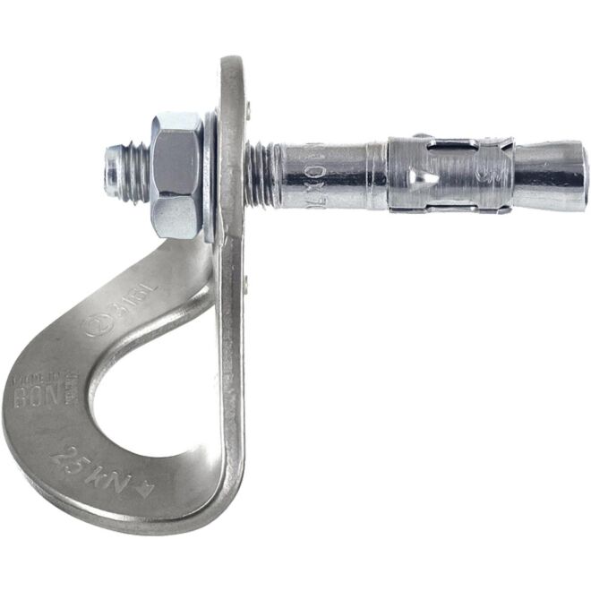 Fixe 316L Expansion Bolt Ø10x70 mm + Hanger pack boulon d'expansion + plaquette