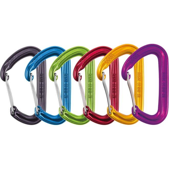 Ocun Hawk Wire 6-Pack mousquetons à levier fil d'escalade