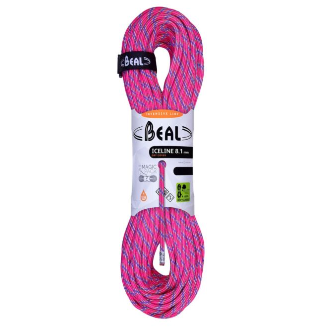 Beal Ice Line 8.1 mm Unicore Dry Cover corde à double escalade