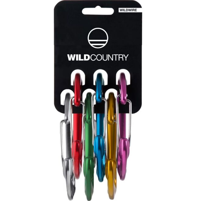 Wild Country Wildwire Rack 6 Pack mousquetons d'escalade