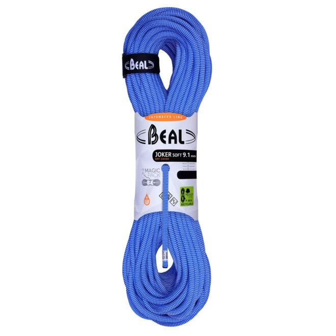 Beal Joker Soft 9.1 mm Unicore Dry Cover corde d'escalade