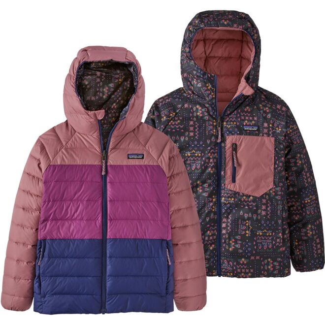 Patagonia Kids' Reversible Down Sweater Hoody veste enfant