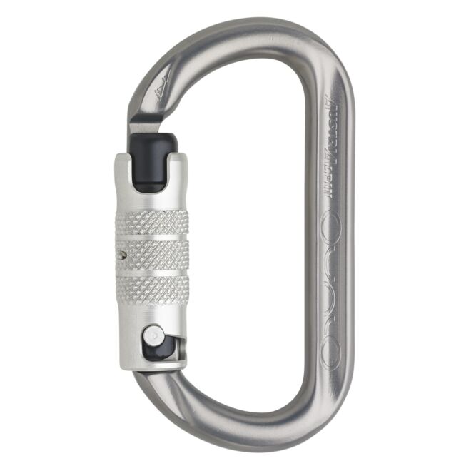 AustriAlpin Ovalo ID 3-Way Autolock mousqueton à triple mouvement