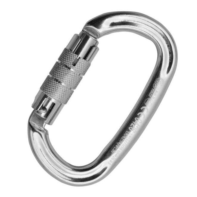 Kong Ovalone Alu Twist-lock mousqueton à double action