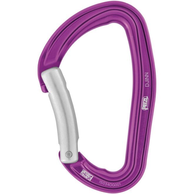 Petzl Djinn mousqueton d'escalade à levier courbe