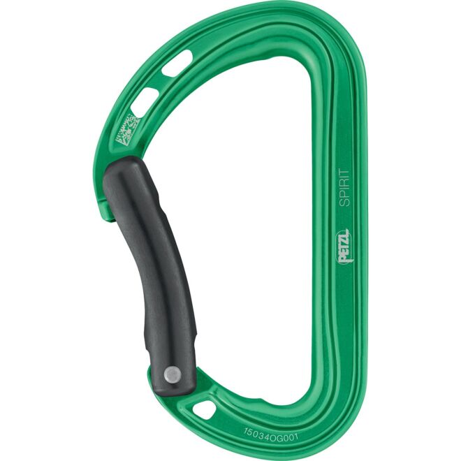 Petzl Spirit Bent Gate mousqueton d'escalade