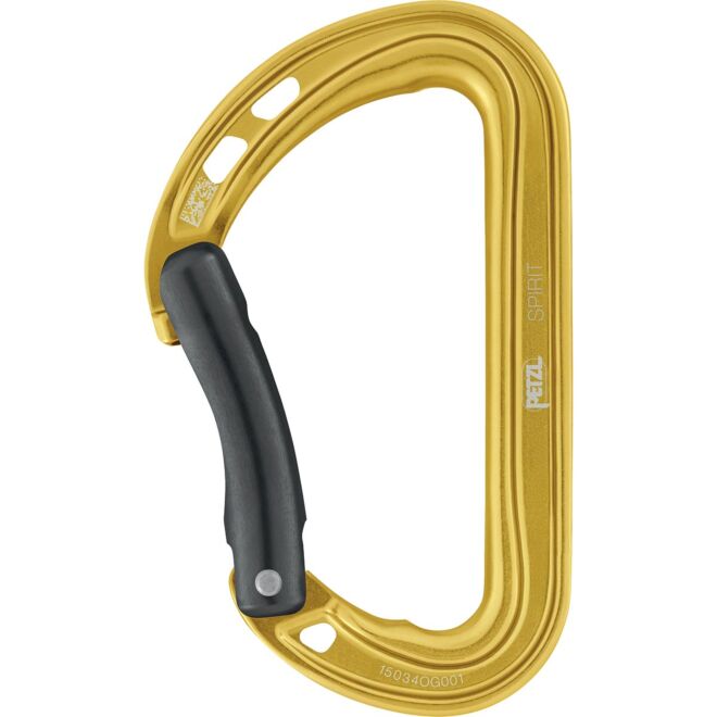 Petzl Spirit Bent Gate mousqueton d'escalade