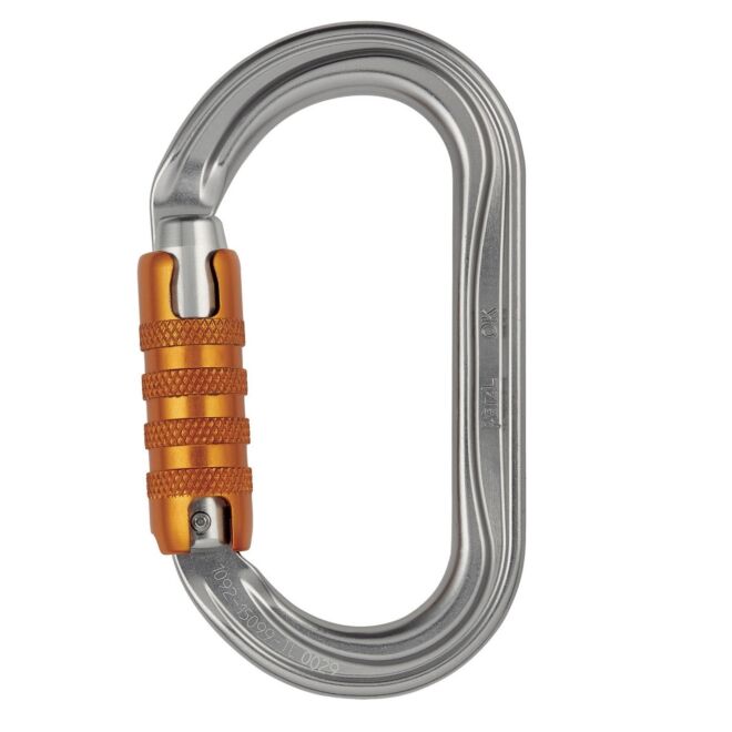 Petzl Ok Triact-Lock mousqueton à triple mouvement escalade