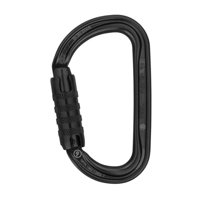 Petzl Am'D Triact Lock mousqueton à triple mouvement escalade