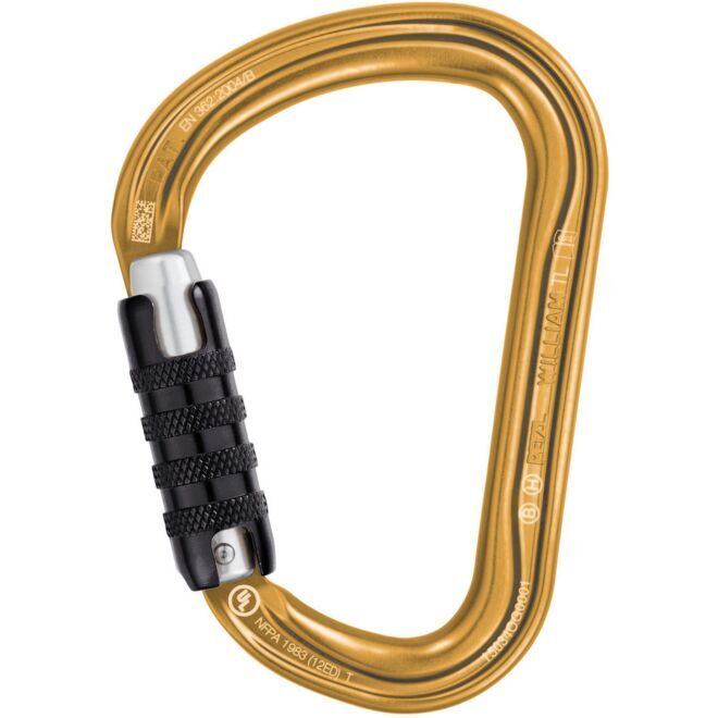 Petzl William Triact Lock mousqueton à fermeture automatique escalade