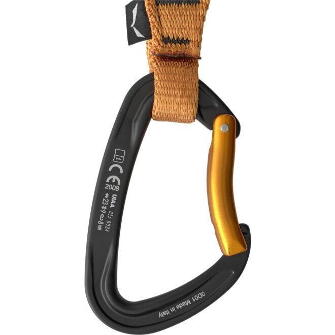 SALEWA Ortles Straight/Bent110 Quickdraw mousqueton mousquetons escalade