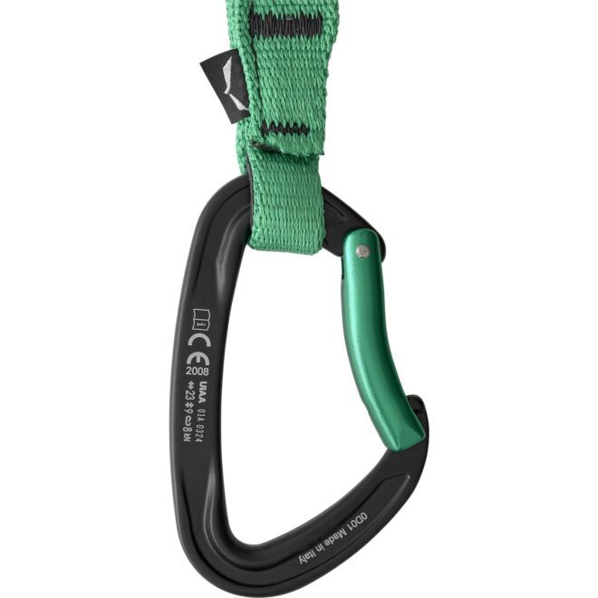SALEWA Ortles Straight/Bent170 Quickdraw mousqueton mousquetons escalade